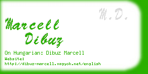 marcell dibuz business card